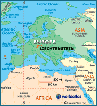 wo ist Liechtenstein